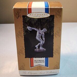 Olympic Triumph Hallmark Keepsake Ornament handcrafted 1992 The Olympic Spirit